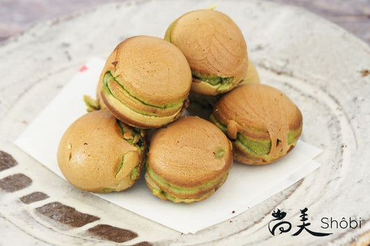 Mini Pancake au Matcha vegan et sans gluten