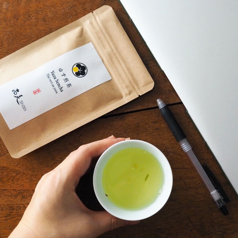 Thé vert au Yuzu