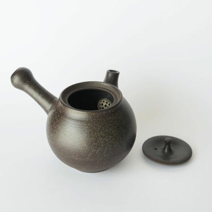 Grande théière en céramique artisanale Kiyomizu-yaki