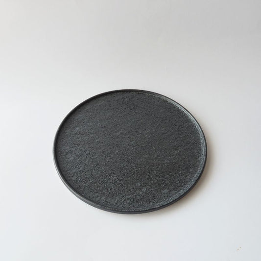 Assiette en argent 18cm Arita-yaki faite main