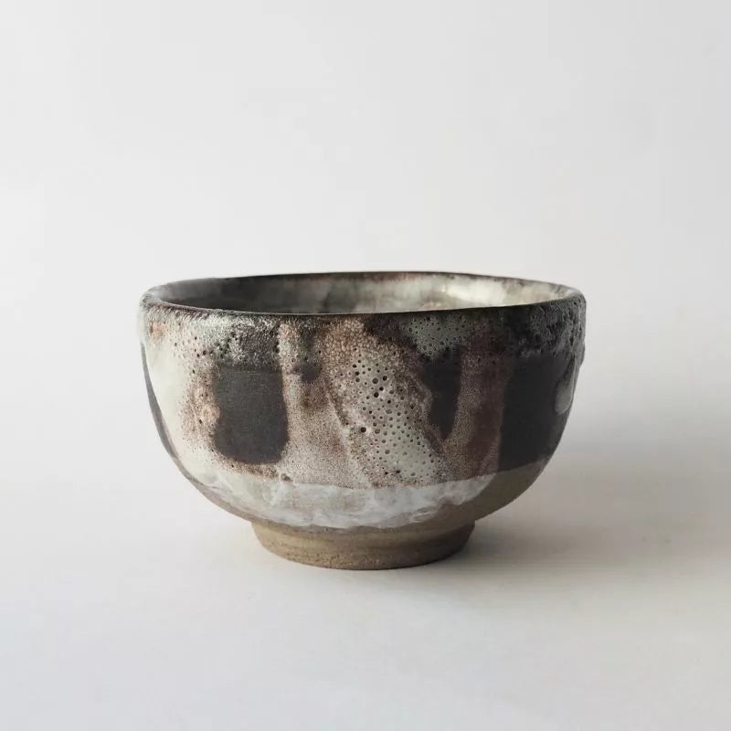 Bol à Matcha en grès de Mami Kanno « 淡雪 Awayuki »