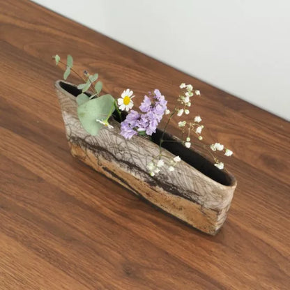 Vase à fleur séchée de Mami Kanno « 荘厳 Sougon »