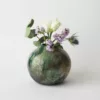 Vase rond, 玉蜻 Tamakagiru